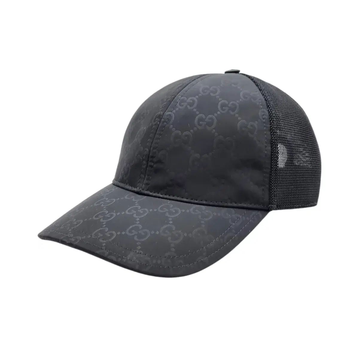 GUCCI(グッチ) ロゴ ナイロン メッシュ ボールキャップ GUB011619