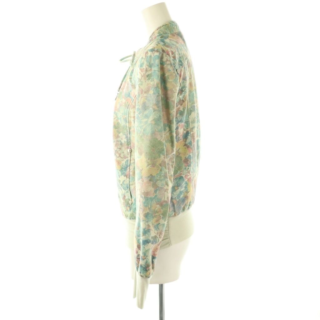 パトリツィアペペ PATRIZIA PEPE ラムレザーフラワープリント