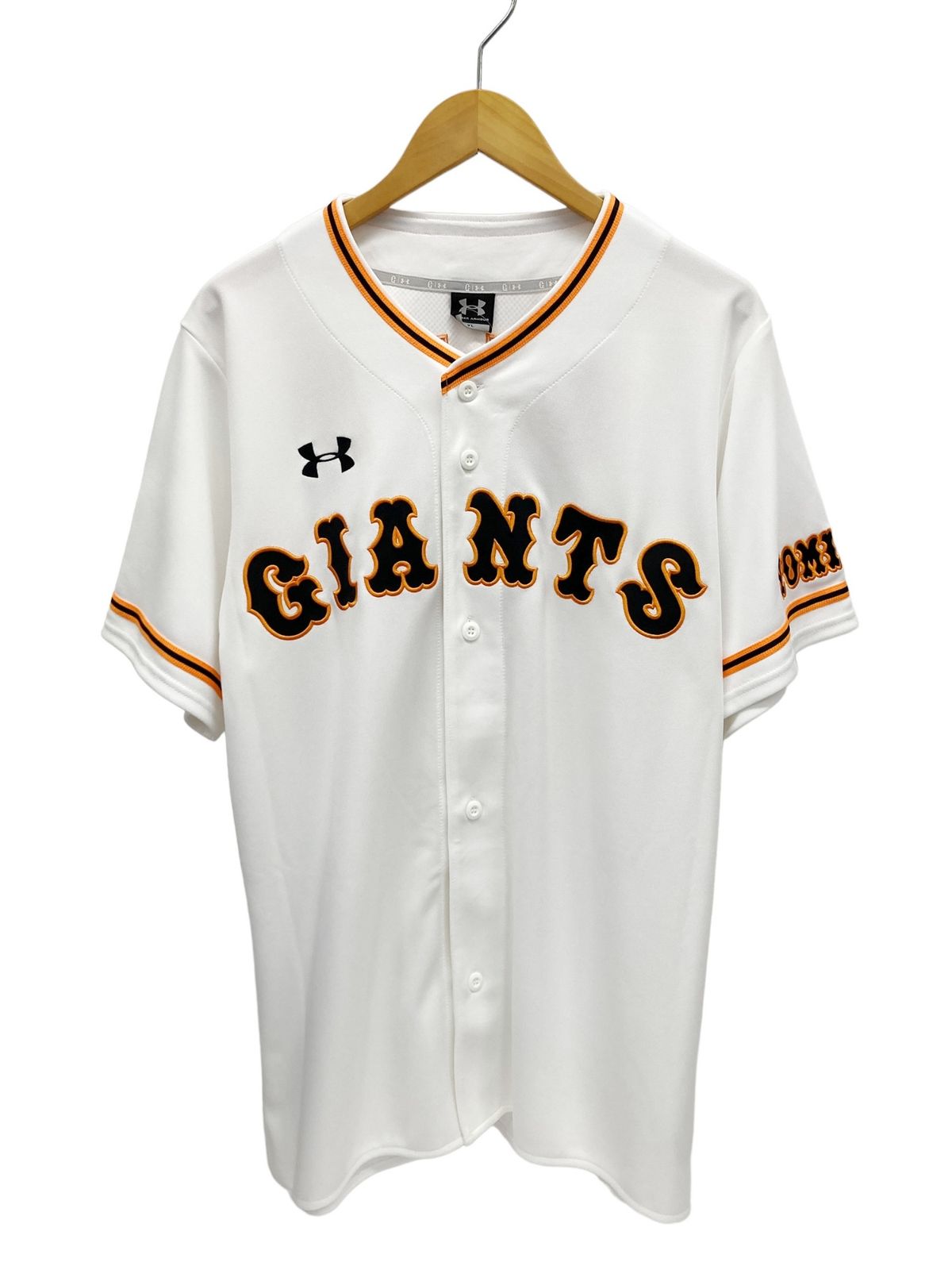 m*e様 GIANTS ユニフォーム MARU 8 UNDER ARMOUR L UNDER ARMOUR (アンダーアーマー) 丸佳浩 #8 読売ジャイアンツ