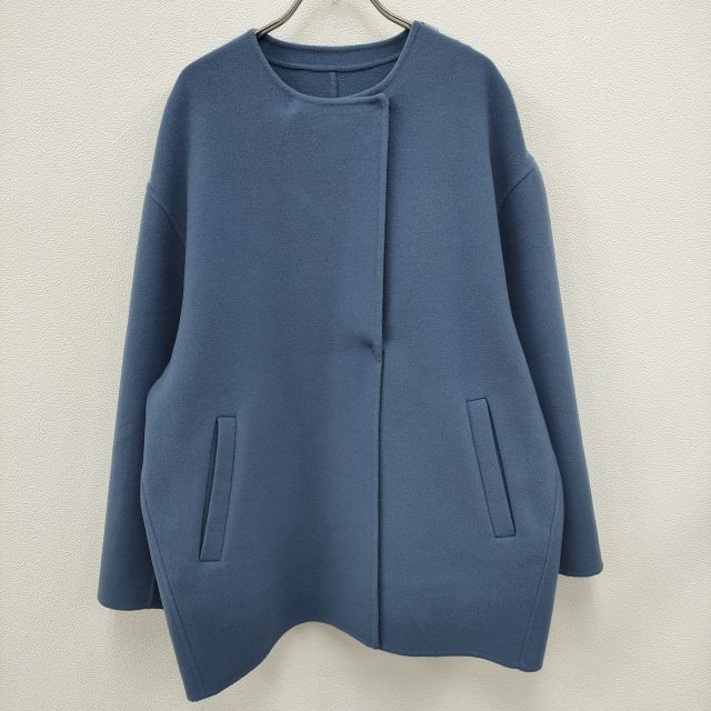 slobe iena HAMILTONダブルフェイスウールショートコート SLOBE IENA