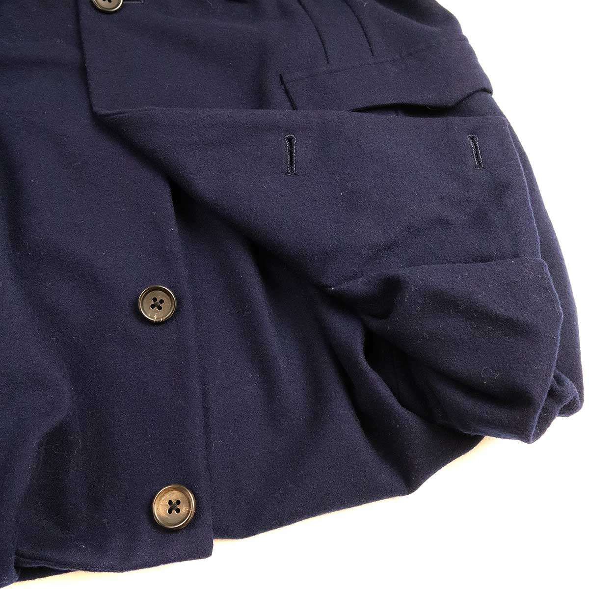 Yohji Yamamoto POUR HOMME ヨウジヤマモト プールオム 1987AW オリジナル マルチポケットウールテーラードジャケット  ネイビー M Yohji Yamamoto POUR HOMME ヨウジヤマモト プールオム 1987AW
