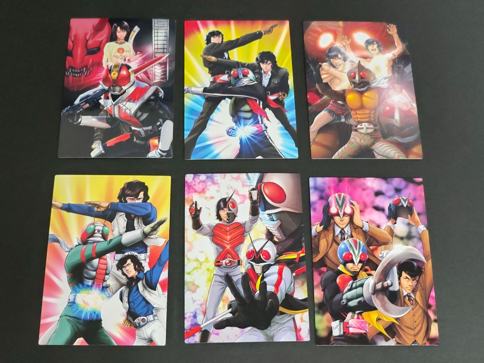 aca321 仮面ライダーR カルビー チップス カード まとめ 村枝