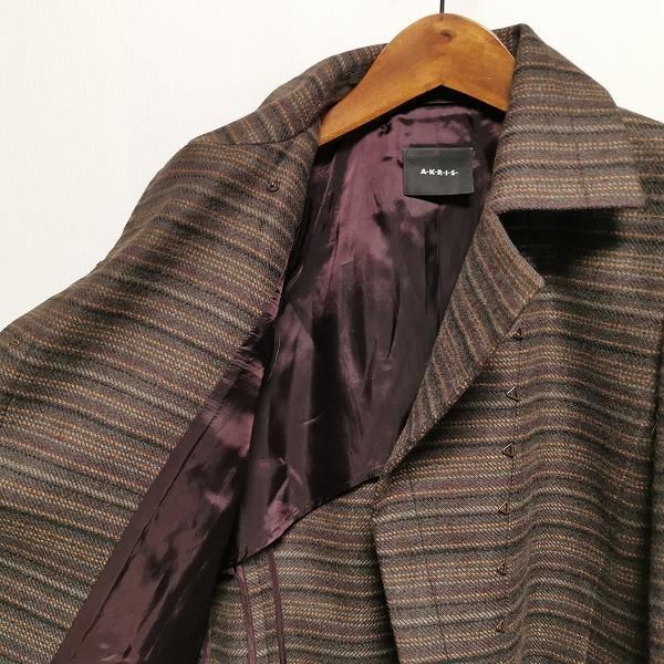 AKRIS アクリス　ジャケット　カシミア100% カシミヤ・ジャケット