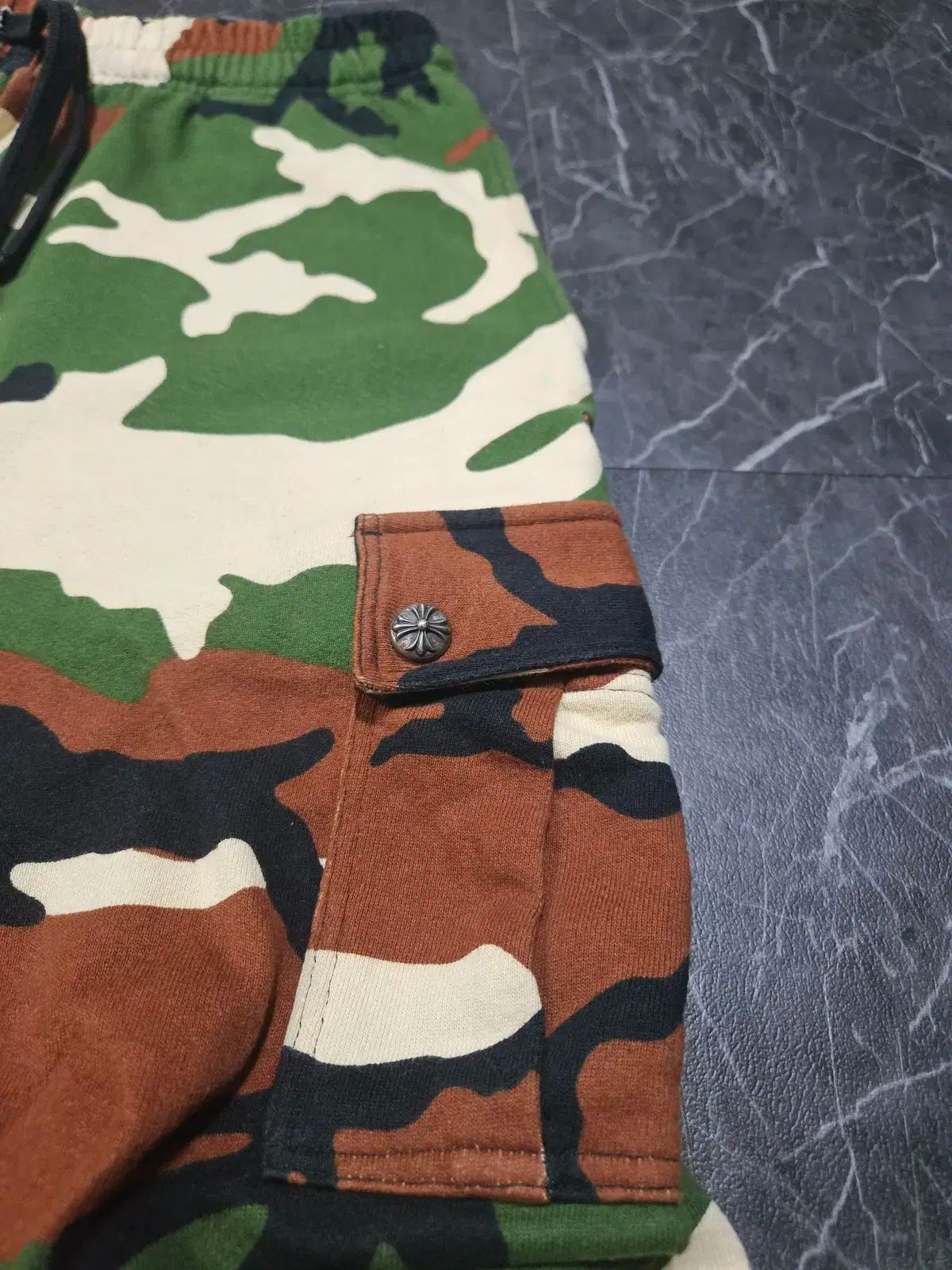 クロムハーツ マッティ カモフラ カーゴパンツ M CHROME HAEATS