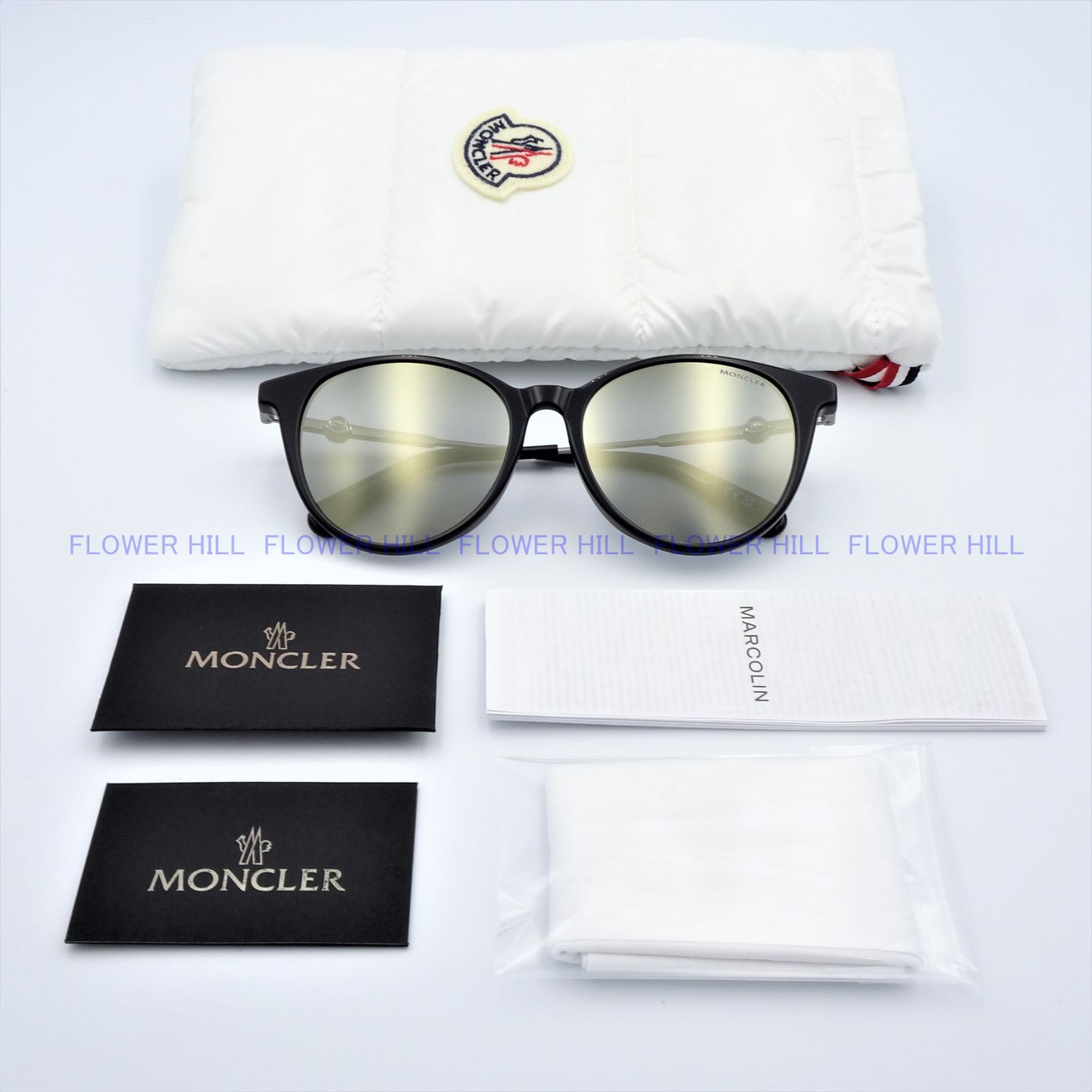 MONCLER モンクレール ML0226 01C サングラス ブラック・パールグレー 