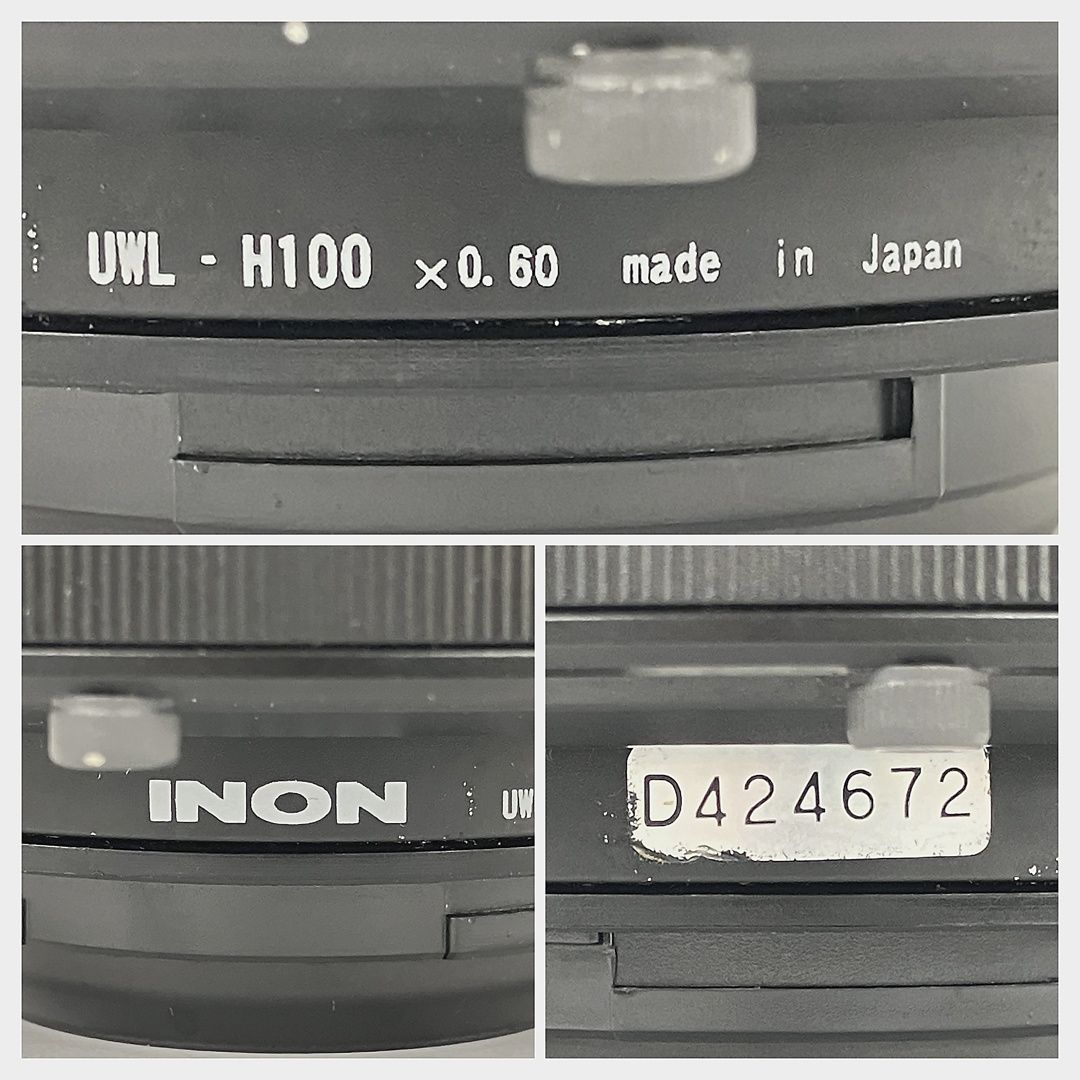 INON UWL-H100 ×0.60 ドームレンズユニット コンバージョンレンズ付き Y10443019 WHITEMONARCHHOTEL_COM