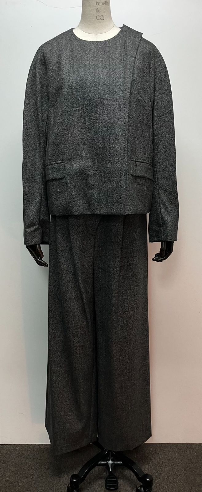 robélite - CO. ローベリテアンドシーオー サンプル品 DORMEUIL British Wool Tweed Jacket ドーメル ブリティッシュツイード ウール ジャケット DORMEUIL British Wool Tweed Pants