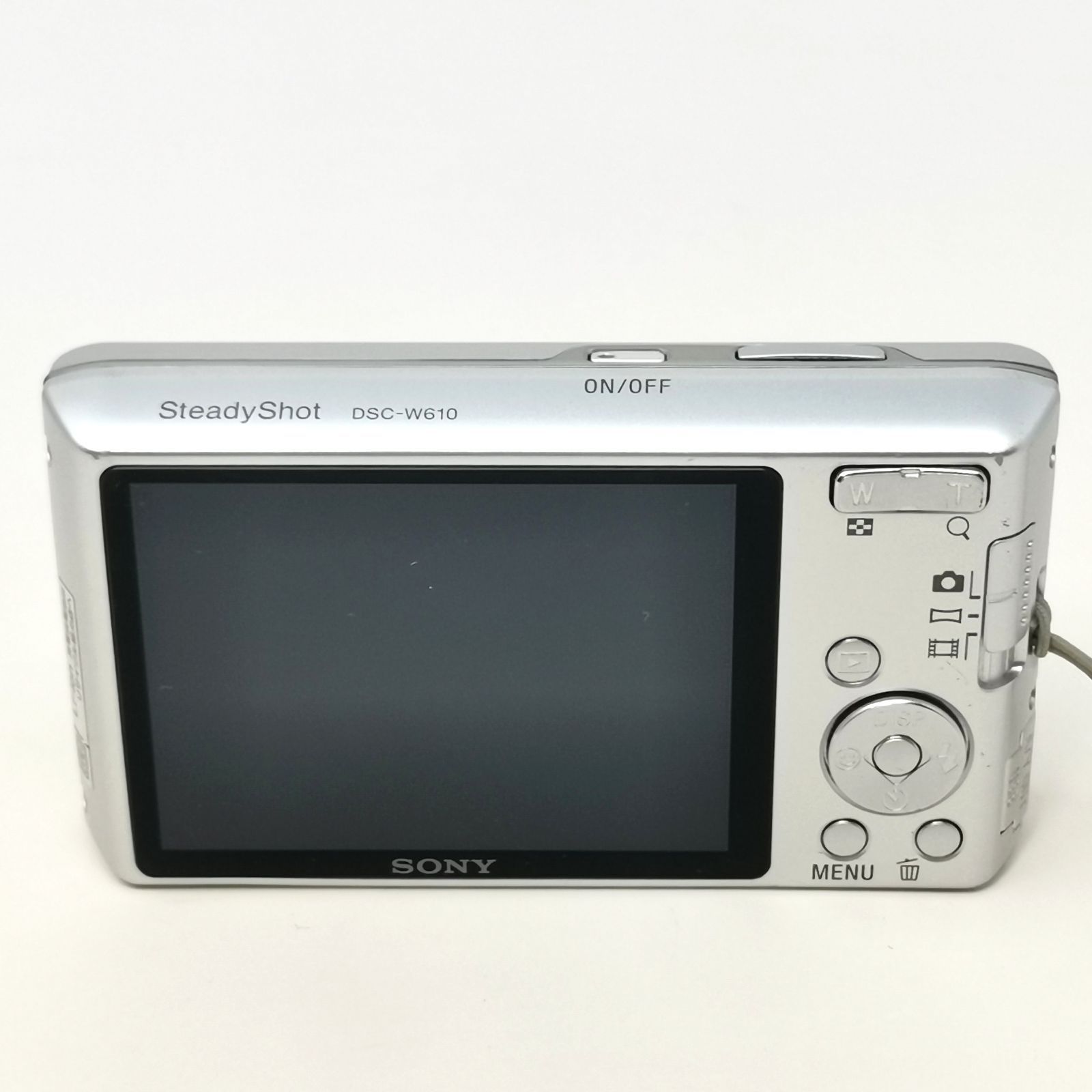 ソニー SteadyShot DSC w610 シルバー デジカメ 動作確認済み 箱あり