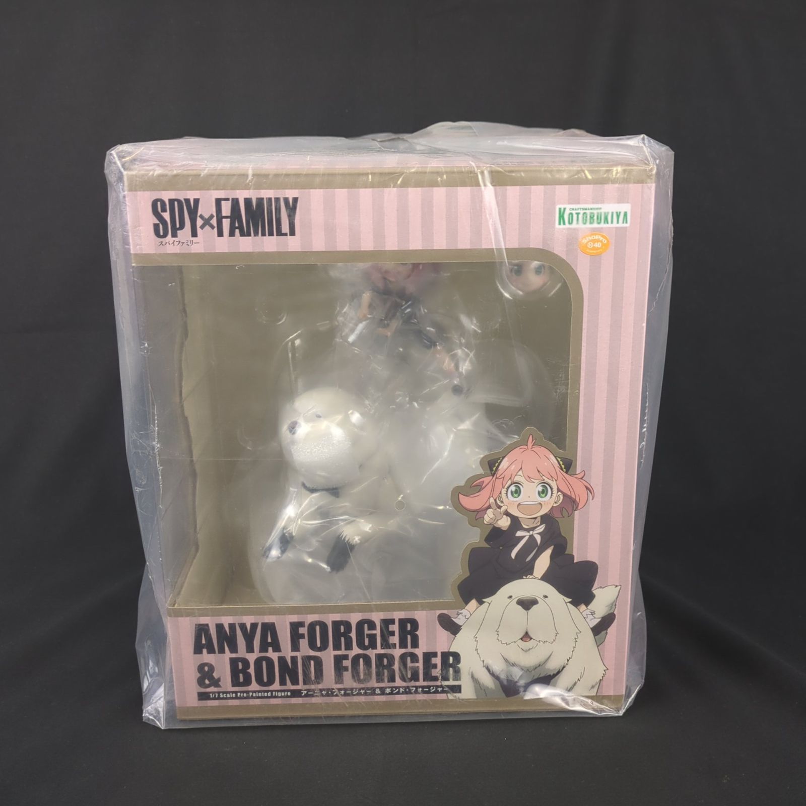 コトブキヤ SPY×FAMILY フィギュア 1|7 アーニャ フォージャー ＆ ボンド フォージャー