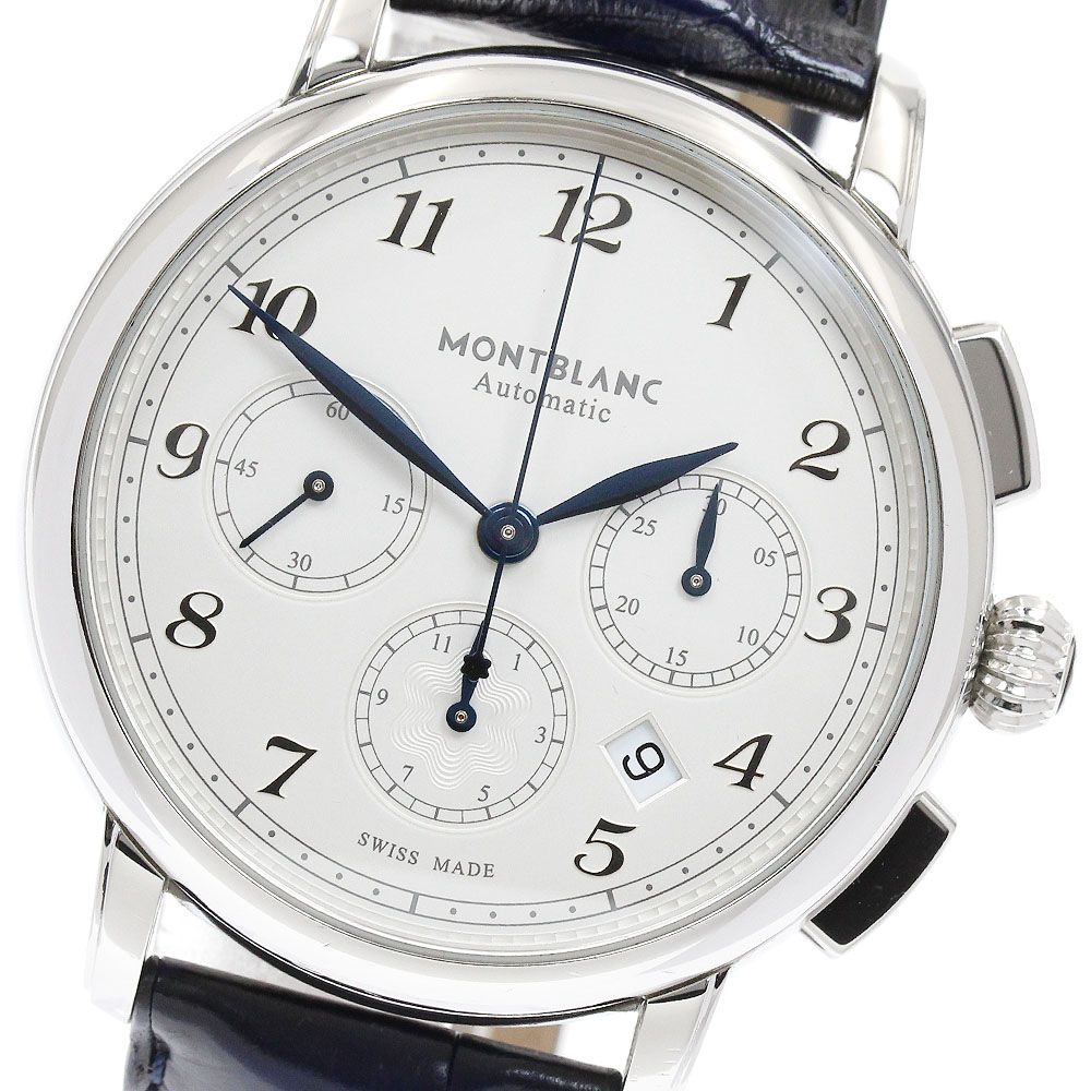 モンブラン MONTBLANC 118514 スター レガシー クロノグラフ 自動巻き メンズ内箱 保証書付き_912436