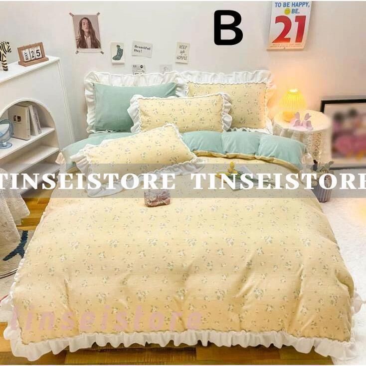 フランネル フリル付き