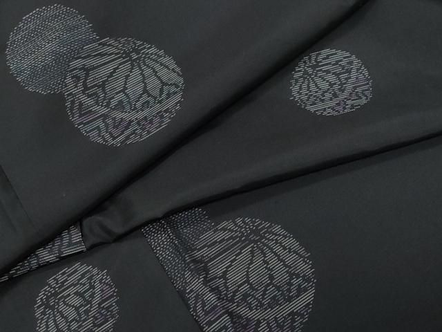 平和屋着物○本場大島紬 地空き 毬 さが美扱い 正絹 逸品 未使用