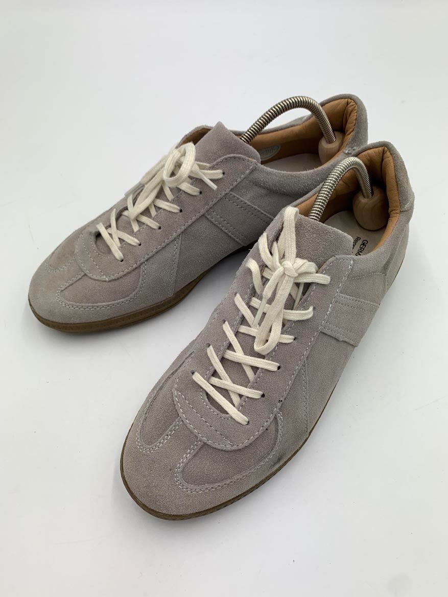 GERMAN TRAINeR ジャーマントレーナー GT100-32 スエード ローカット スニーカー size41|グレー ◎メンズ