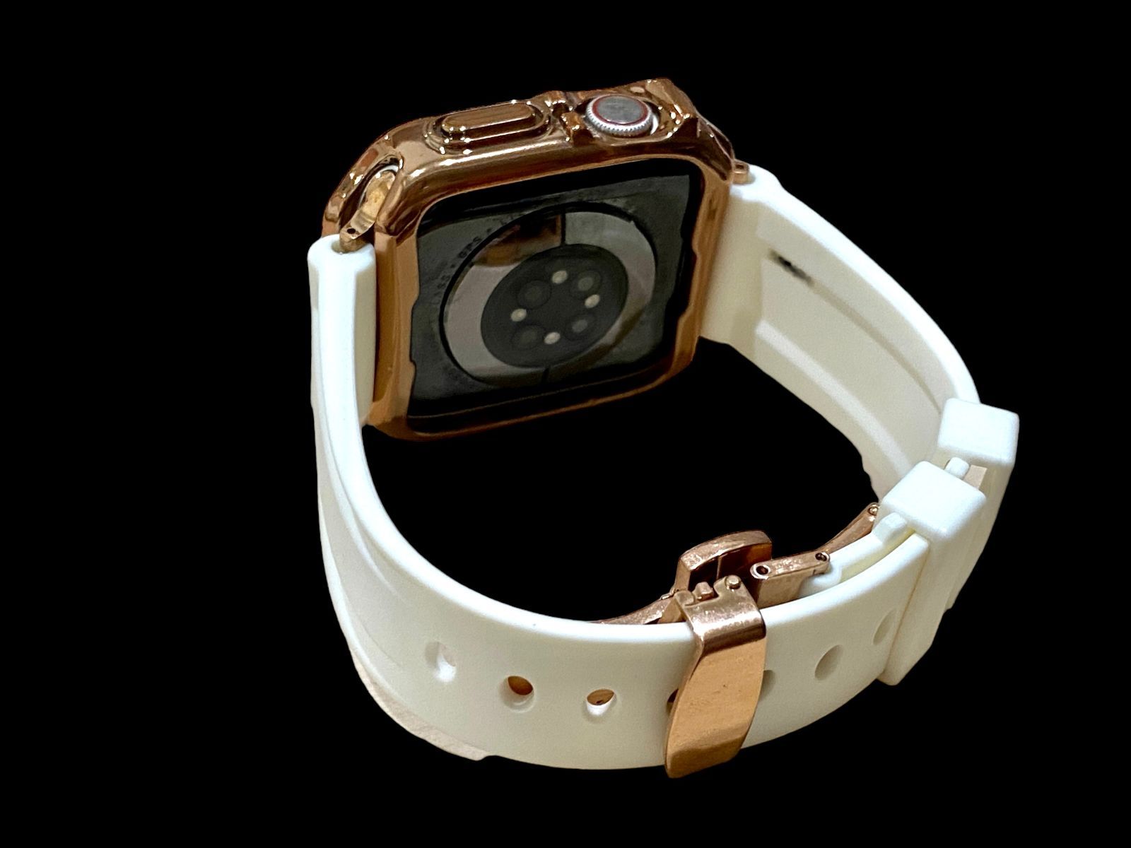 Rh カスタム セット アップルウォッチバンド ラバーベルト Apple Watch 