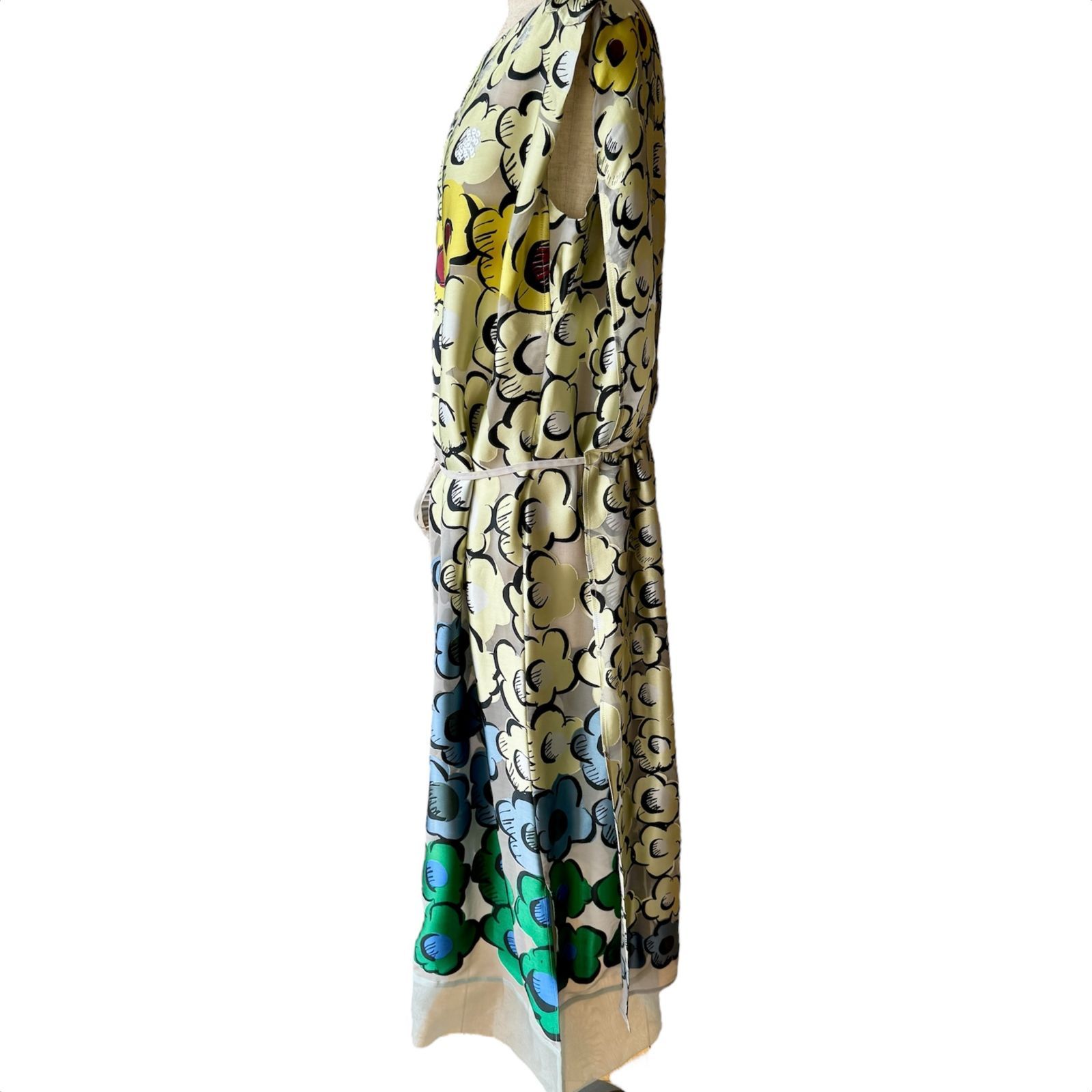 TSUMORI CHISATO ツモリチサト 100%シルク ドレス ロング