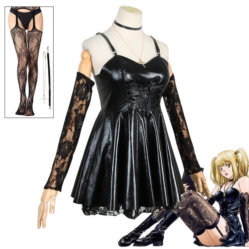 コスプレ衣装 DEATH NOTE デスノート 弥海砂（あまね ミサ、Misa Amane）風 メイド服 ブラック レディース Cosplay 学園祭  文化祭 仮装 パーティー ハロウィン コスチューム - メルカリ