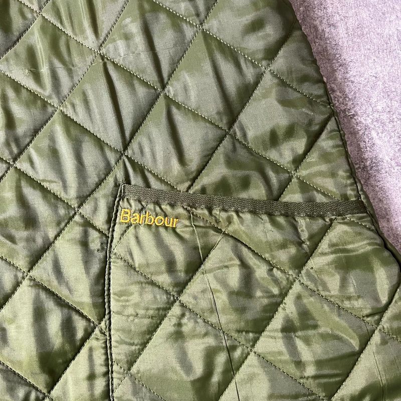 90s 英国製 Barbour LIDDESDALE 中綿 キルティング ジャケット S / 90 