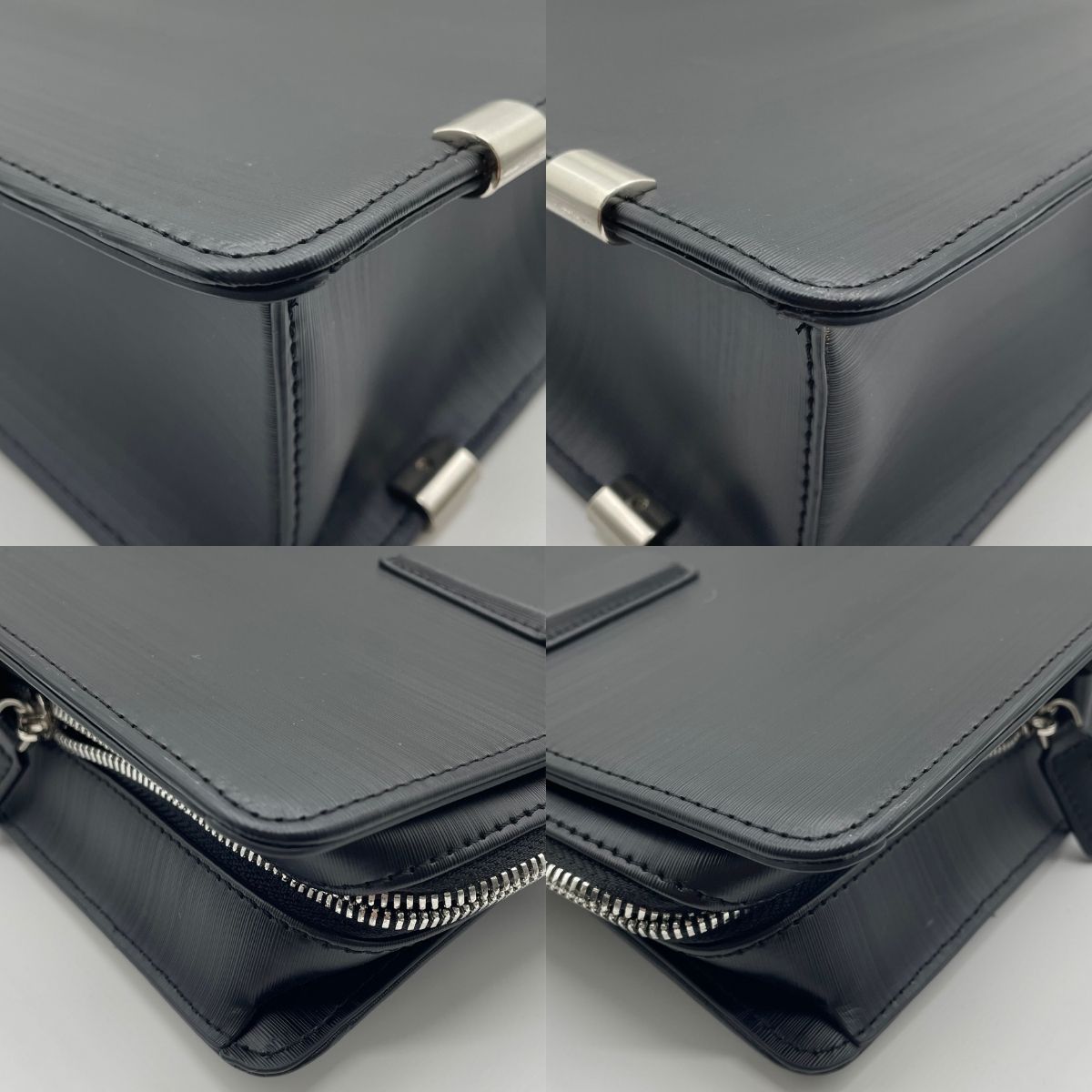 Dom Teporna ドンテポーナ 2way ビジネスバッグ 牛革 バイナルレザー