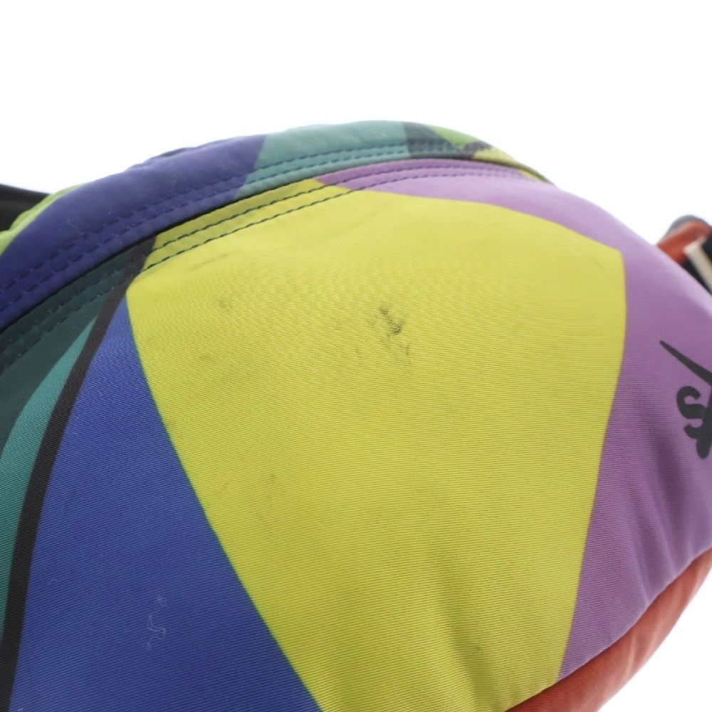 Sacai (サカイ) ×KAWS Bum bag カウズ マルチカラー ナイロン ボディ  
