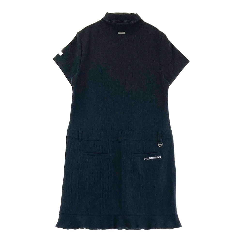 St ANDREWS セントアンドリュース ノースリーブワンピース ゴルフ ST ANDREWS セントアンドリュース ノースリーブ ポロ ワンピース