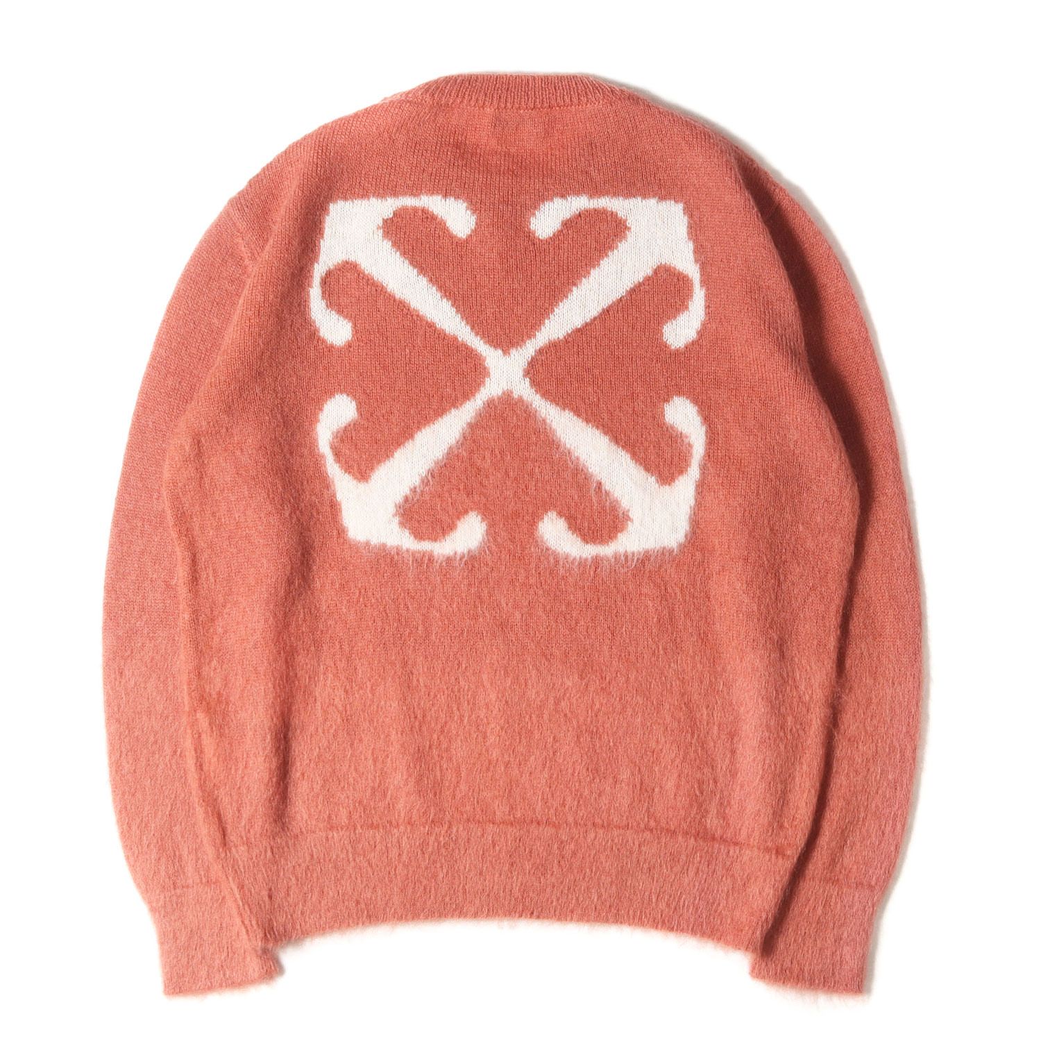 【希少】Off-White オフホワイト ニット セーター ハート クロスアロー 楽天市場】オフホワイト ニット セーター メンズ トレーナー
