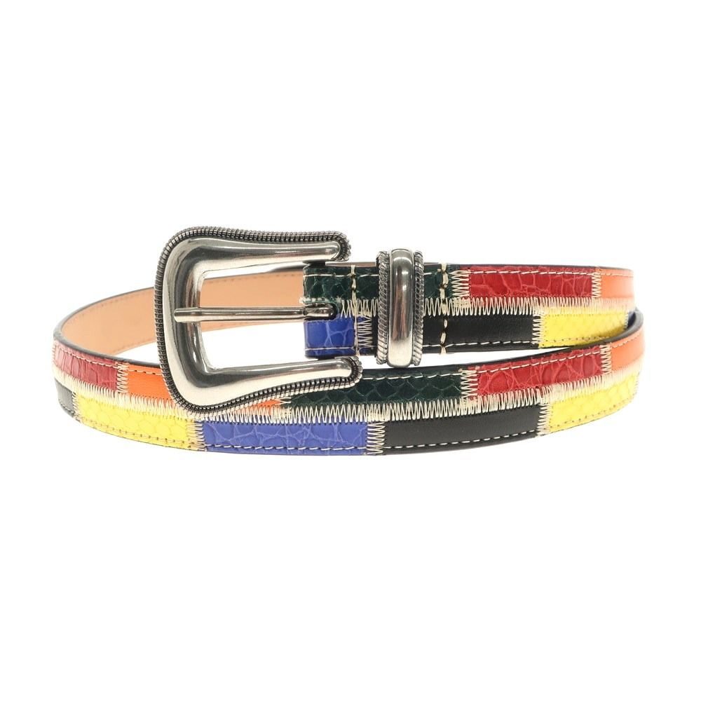 中古】シュプリーム Supreme Patchwork Ranger Belt 2021年春夏 レザー