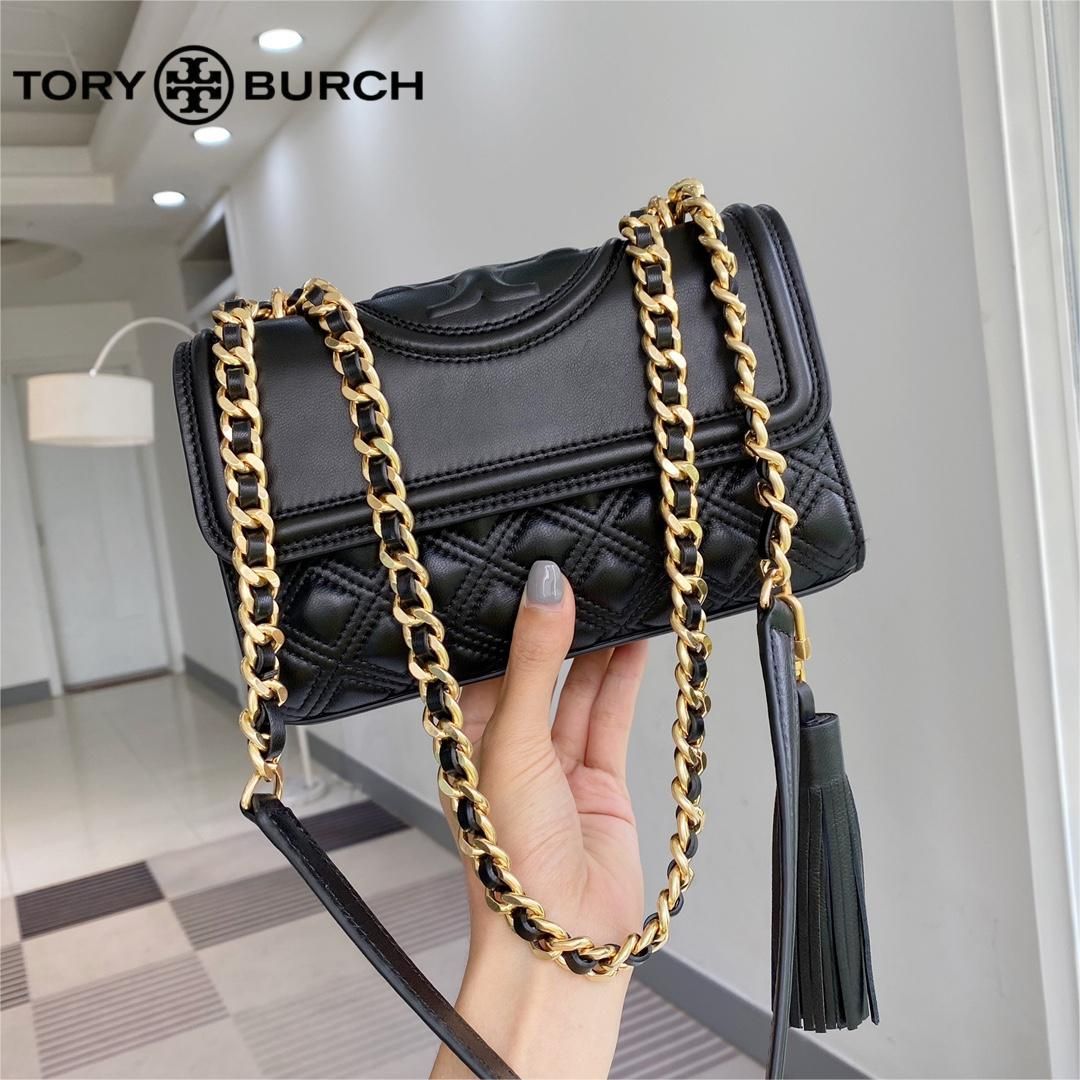 新作 トリーバーチ TORY BURCH バッグ ショルダーバッグ ミニバッグ チェーン クロスボディバッグ アウトレット品 レディース ブラック  #75576 - メルカリ