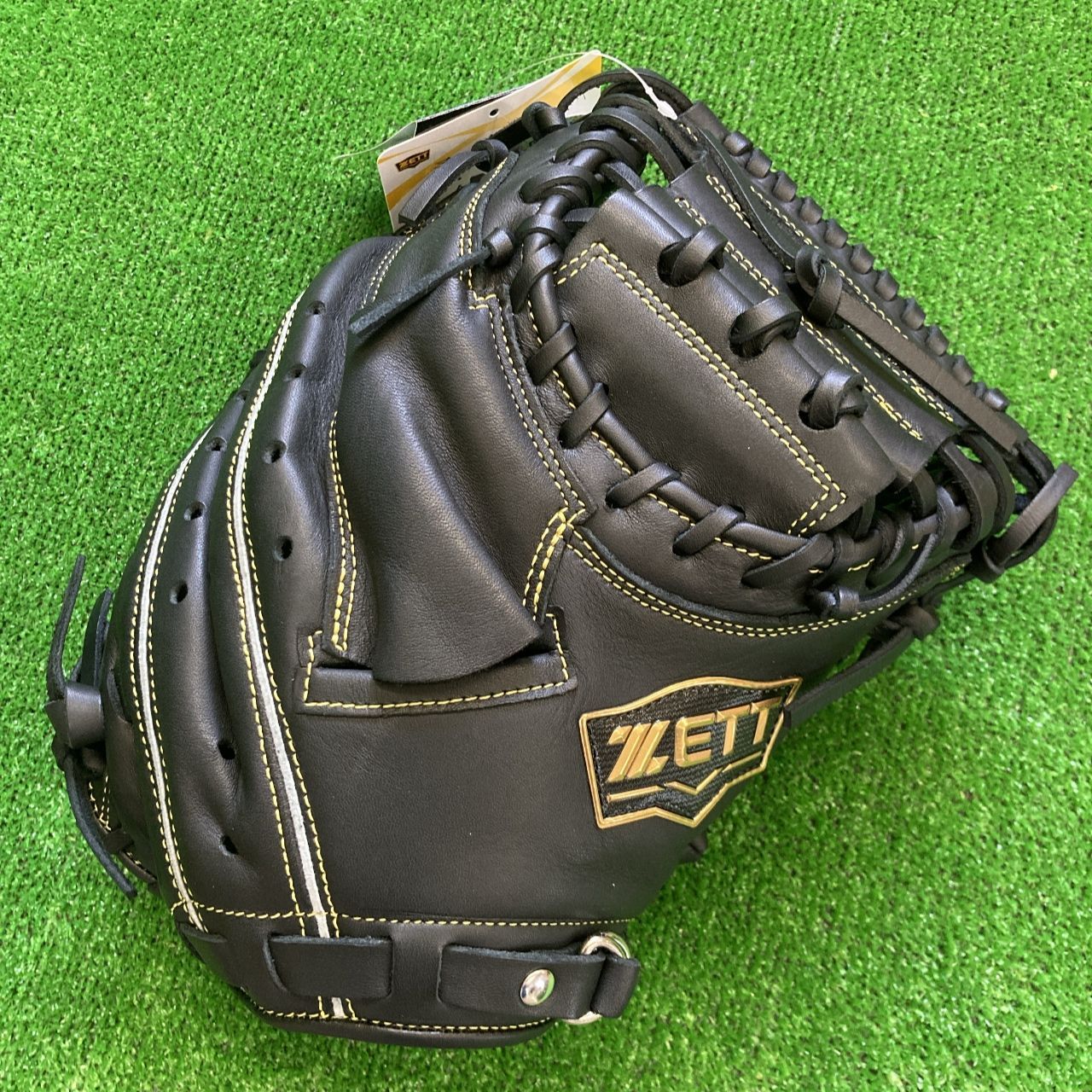 ゼット 少年軟式用キャッチャーミット ブラック BJCB74512F 軟式少年用