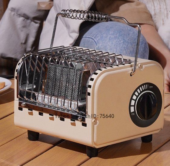 屋外カセットストーブ ポータブル 野外キャンプ用 行軍 家庭用暖房器具 便利で軽量 防寒対策に最適