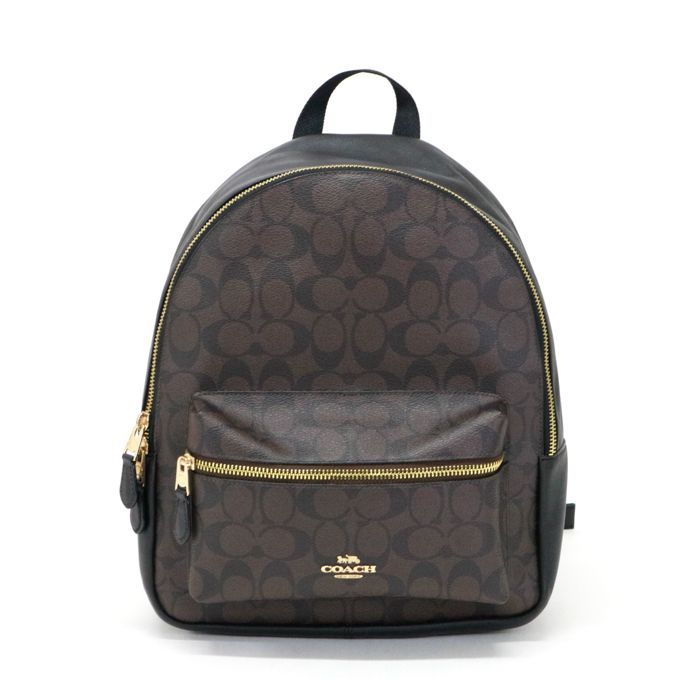 コーチ COACH ミディアム チャーリー バックパック PVC レザー 