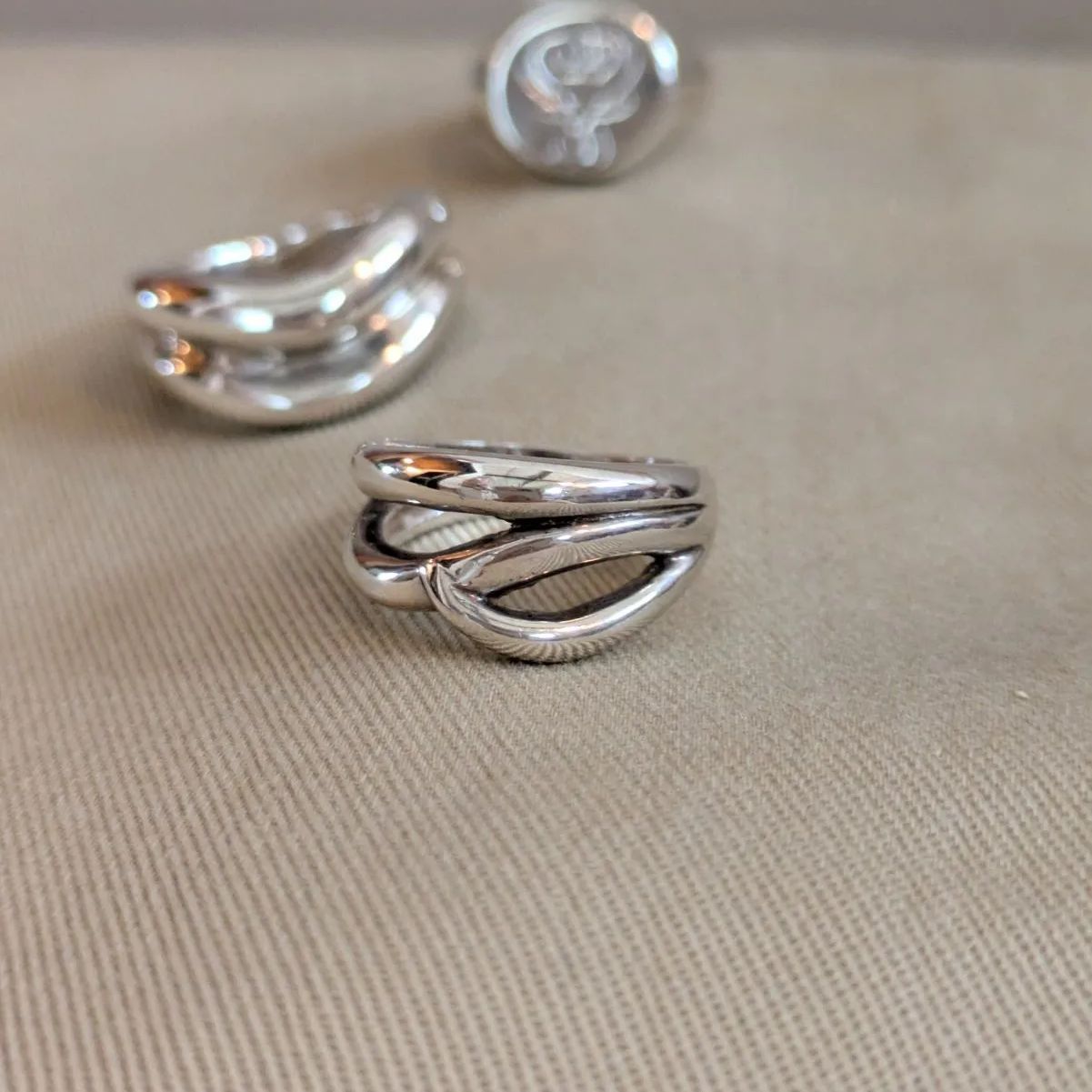 vintage✴silver ring//シルバー//ヴィンテージ//個性的//指輪//約13号