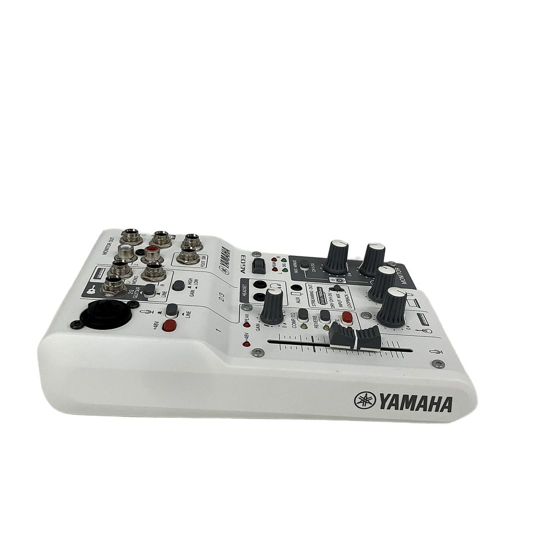 YAMAHA ヤマハ AG03 MK2　オーディオインターフェース Amazon.co.jp: ヤマハ(YAMAHA) ライブストリーミングミキサー 3