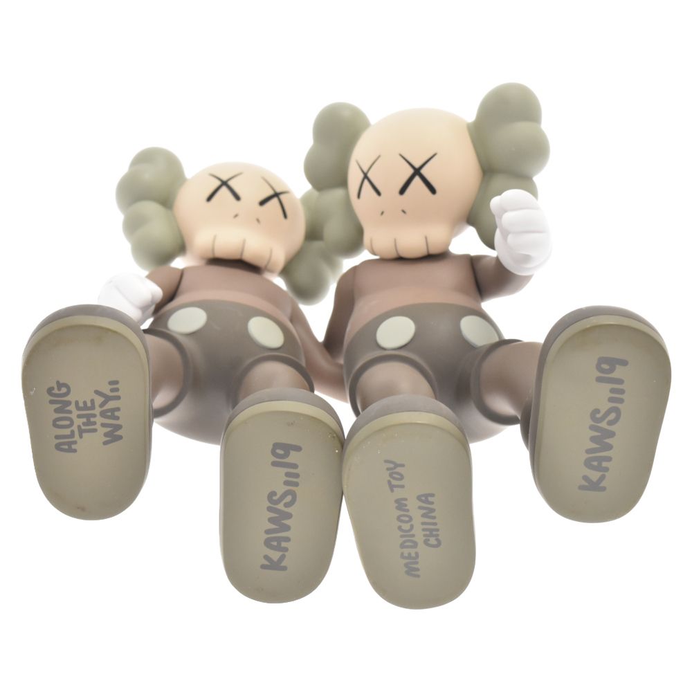 KAWS ALONG THE WAY BROWN メディコムトイ プラス