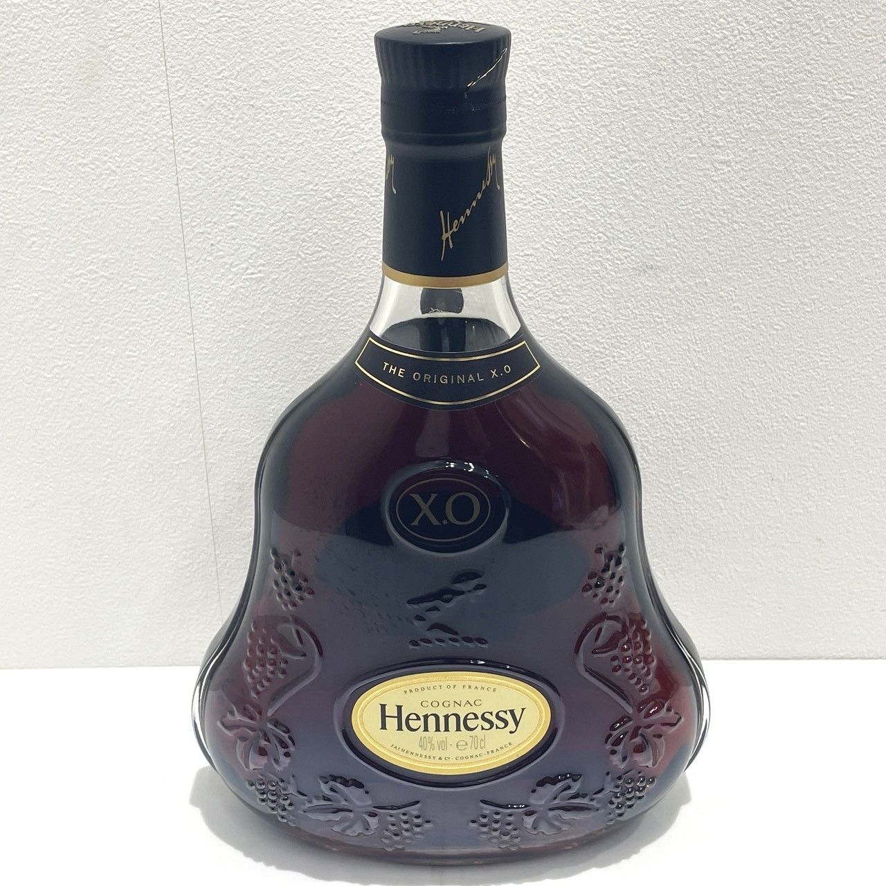 ヘネシー XO 黒キャップ クリアボトル 700ml ブランデー 古酒 - メルカリ