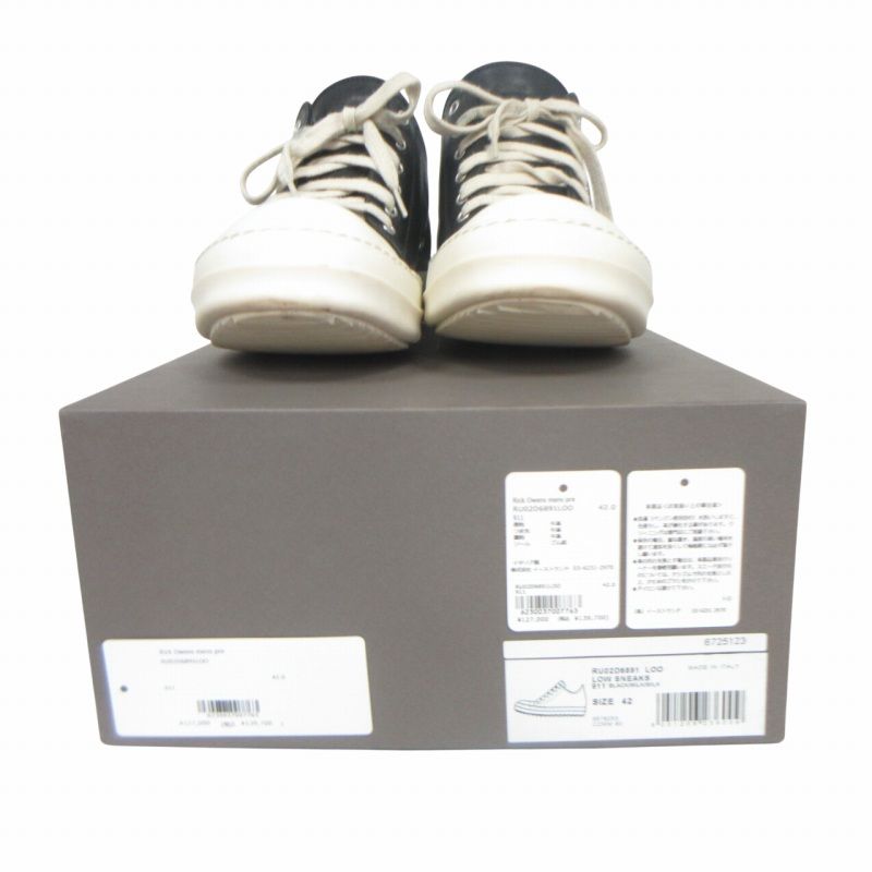 リックオウエンス Rick Owens 24AW LOW SNEAKS スニーカーズ