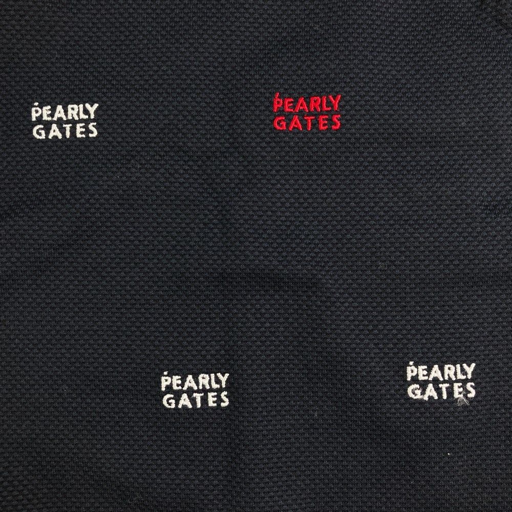 パーリーゲイツポロシャツサイズS サッカーストライプ半袖ポロシャツ | PEARLY GATES（パーリー