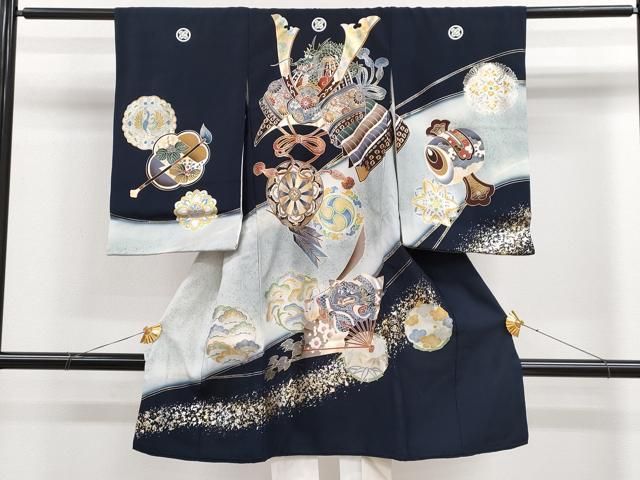 平和屋着物[]お宮参り 男の子 祝着 産着 初着 のしめ 鷹 鷲