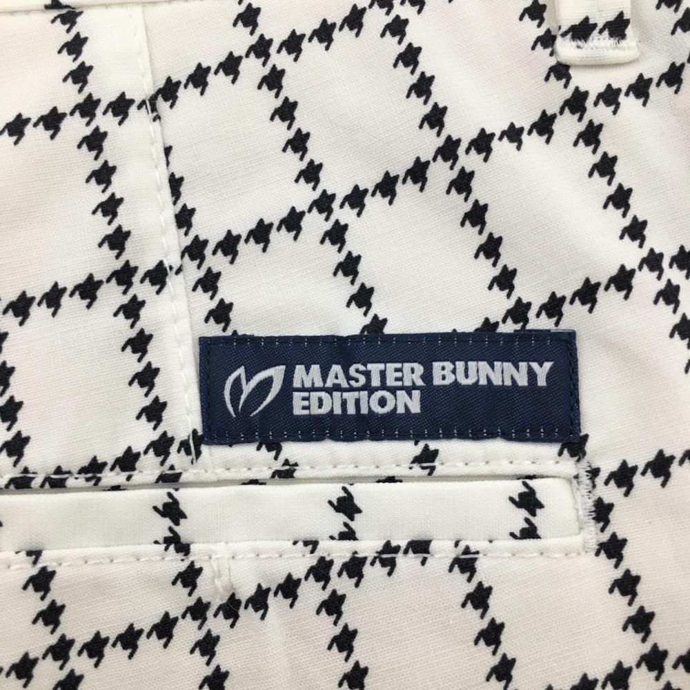 美品 MASTER BUNNY マスターバニー 千鳥 ジャガード トラックパンツ