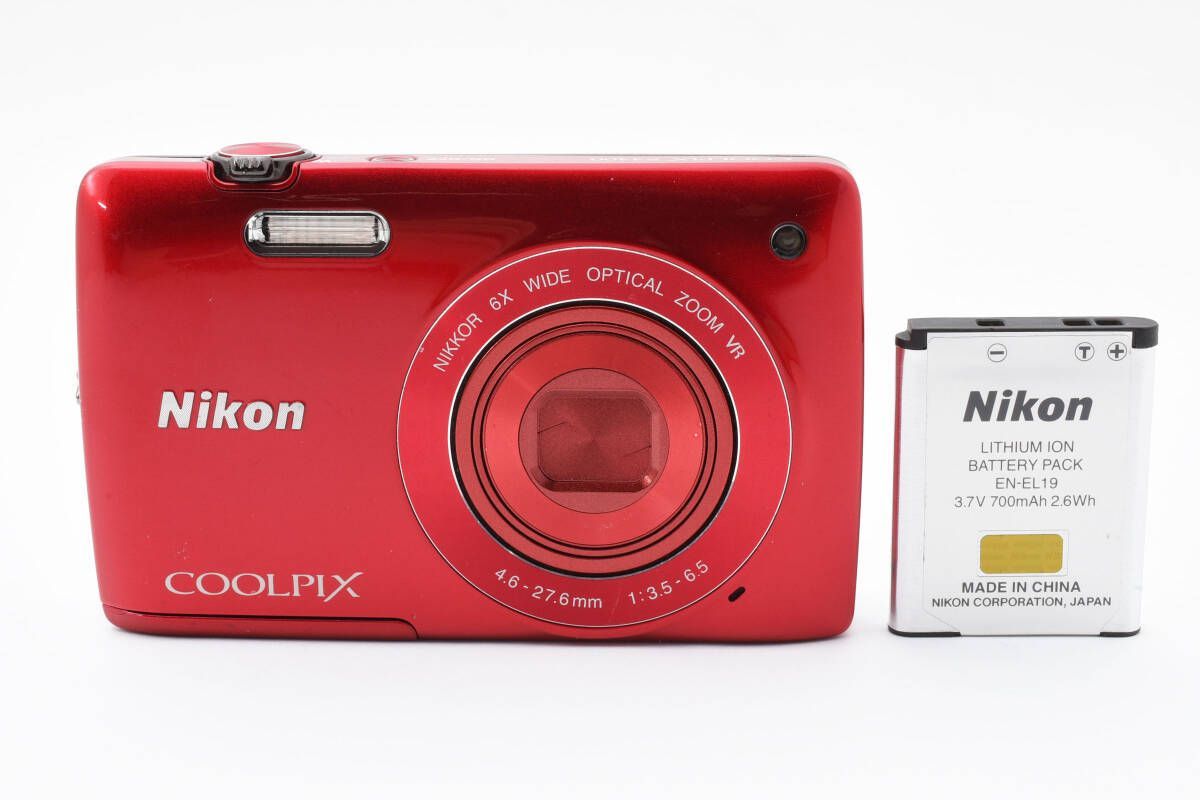 ☆良品☆Nikon ニコン COOLPIX S4400 人気 クールピクス レッド