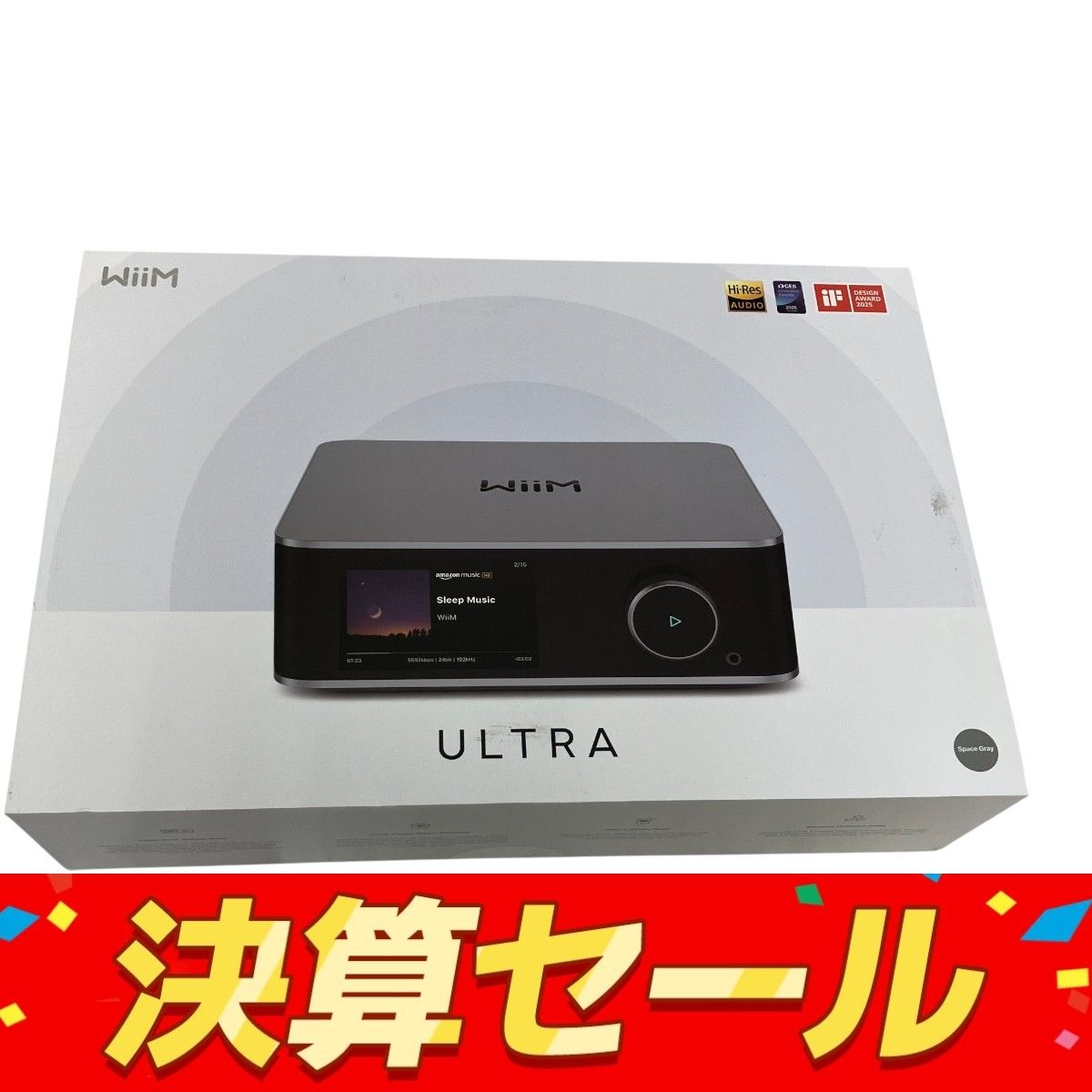 WiiM ULTRA ASR004 ワイヤレスオーディオストリーマー T10136297