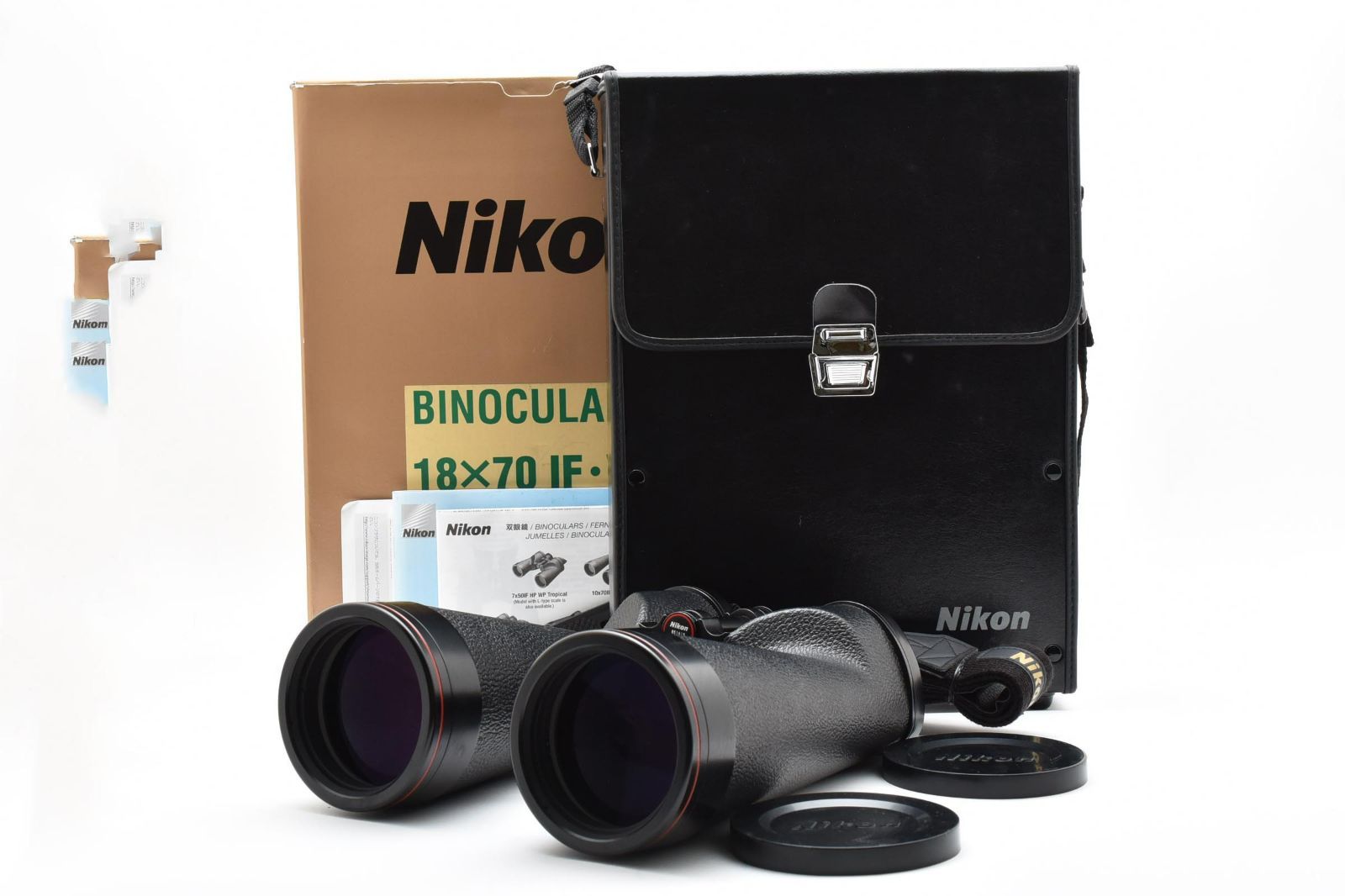 き Nikon ニコン 双眼鏡 18×70 4° IF WP ケース 箱 説明書付き