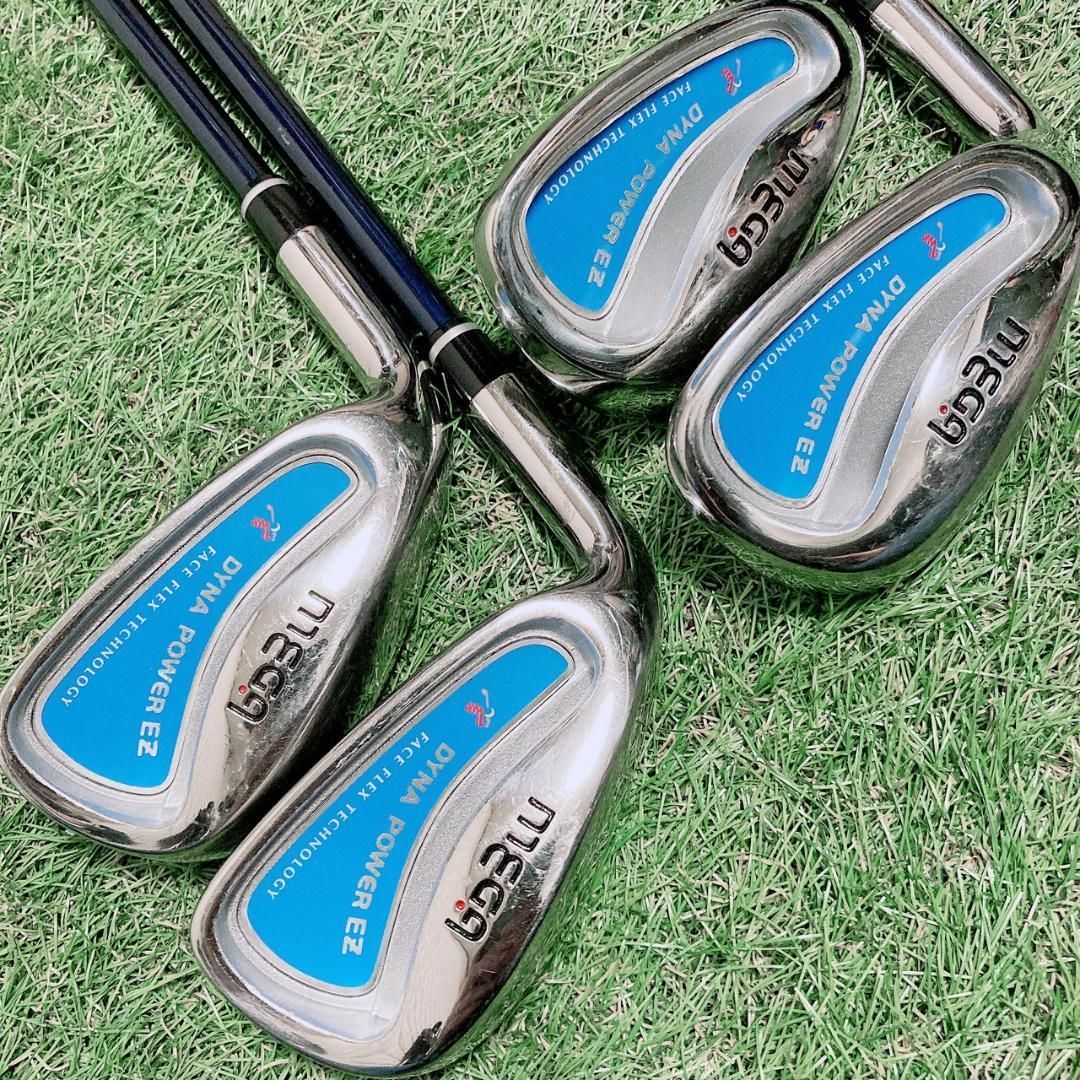 レディース レフティ MEGA ハーフ用 アイアンセット4本 579S レディース レフティ MEGA ハーフ用 アイアンセット4本 579S アイアン