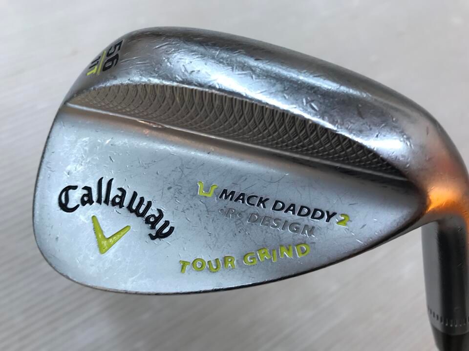 【即納】MACK DADDY 2 TOUR GRIND Chrome | 56 | S | ダイナミックゴールド | 中古 | ウェッジ | キャロウェイ