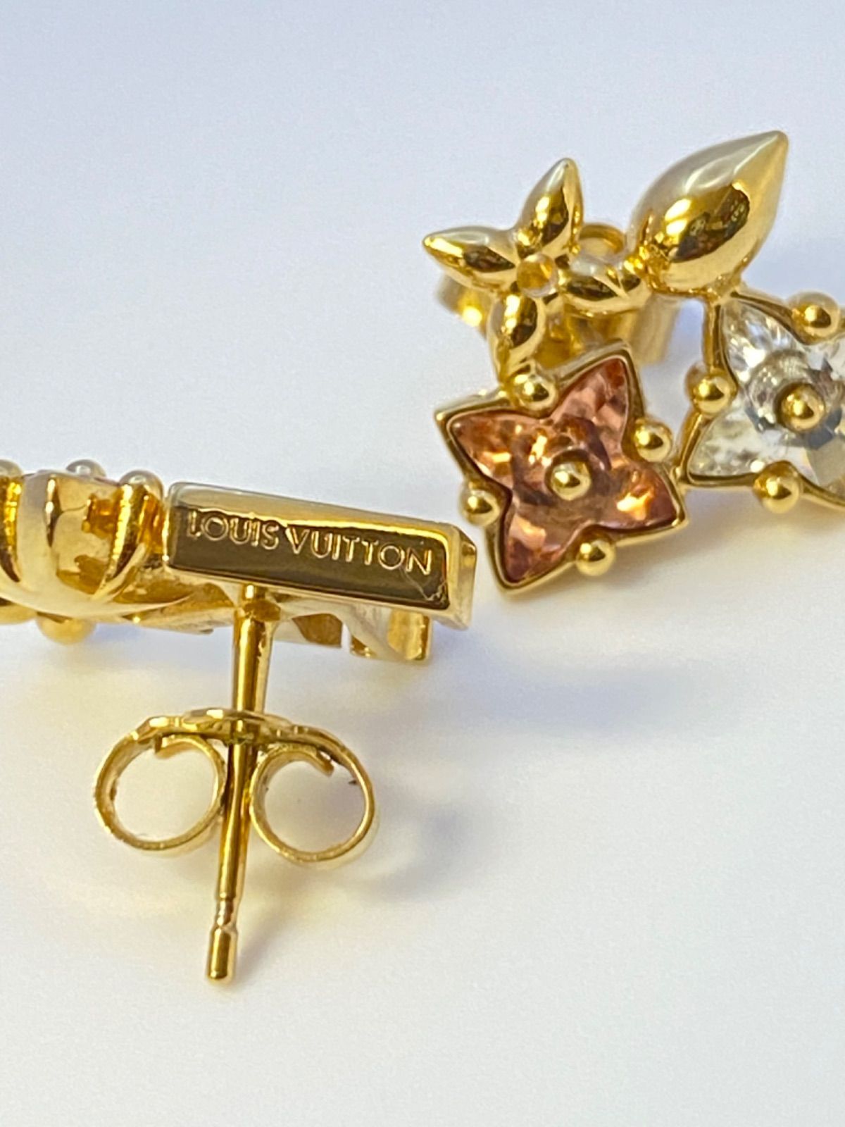 極美 定価79,200 ルイヴィトン M00786 ピアス・ピュス ルルグラム