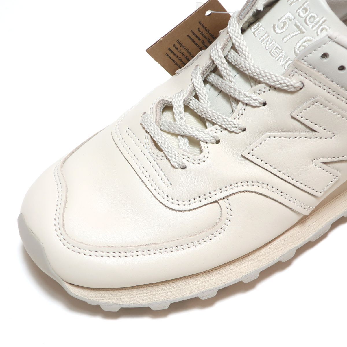 NEW BALANCE OU576OW MADE IN UK OFF WHITE LEATHER ( ニューバランス M991 オフホワイト  オールレザー UK製 ) - メルカリ