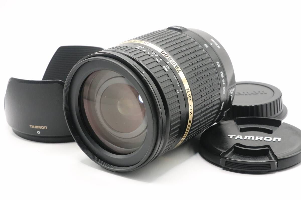 ■美品■TAMRON/タムロン■カメラレンズ■18-270mm 1：3.5-6.3 DI ⅡVC PZD■ニコンマウント■現状■ カメラ