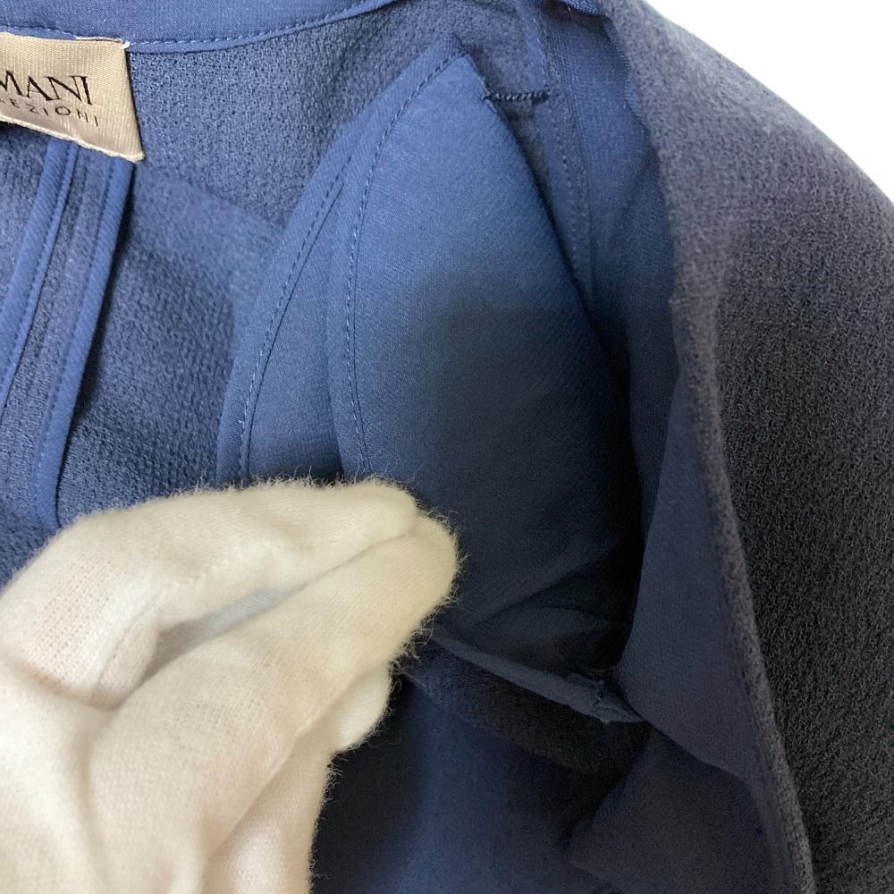 アルマーニコレッツォーニ ノーカラージャケット