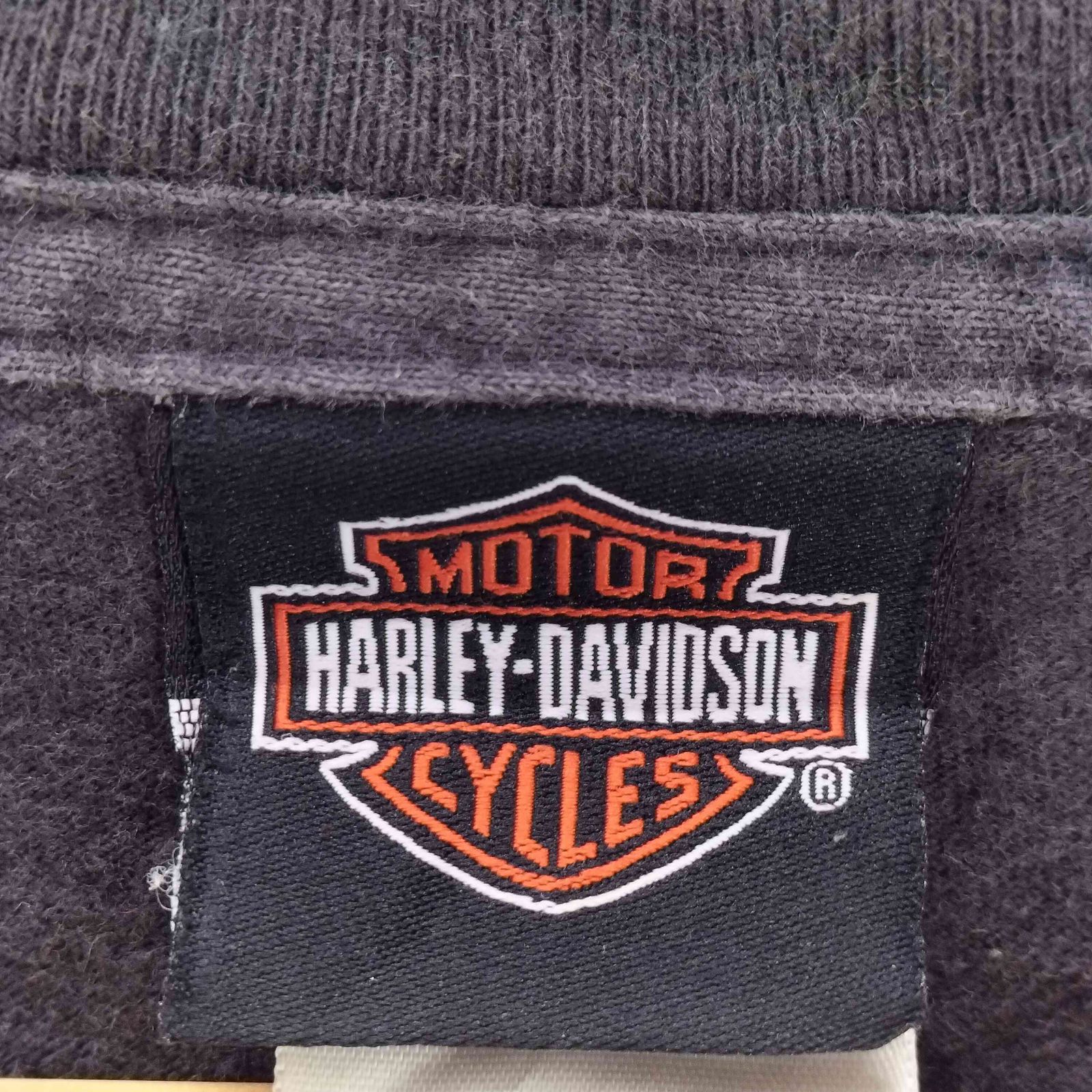 【激渋】USA製 ハーレーダビッドソン HARLEY tシャツ スミクロ XL Harley Davidson - 古着 ハーレーダビッドソン Harley-Davidson