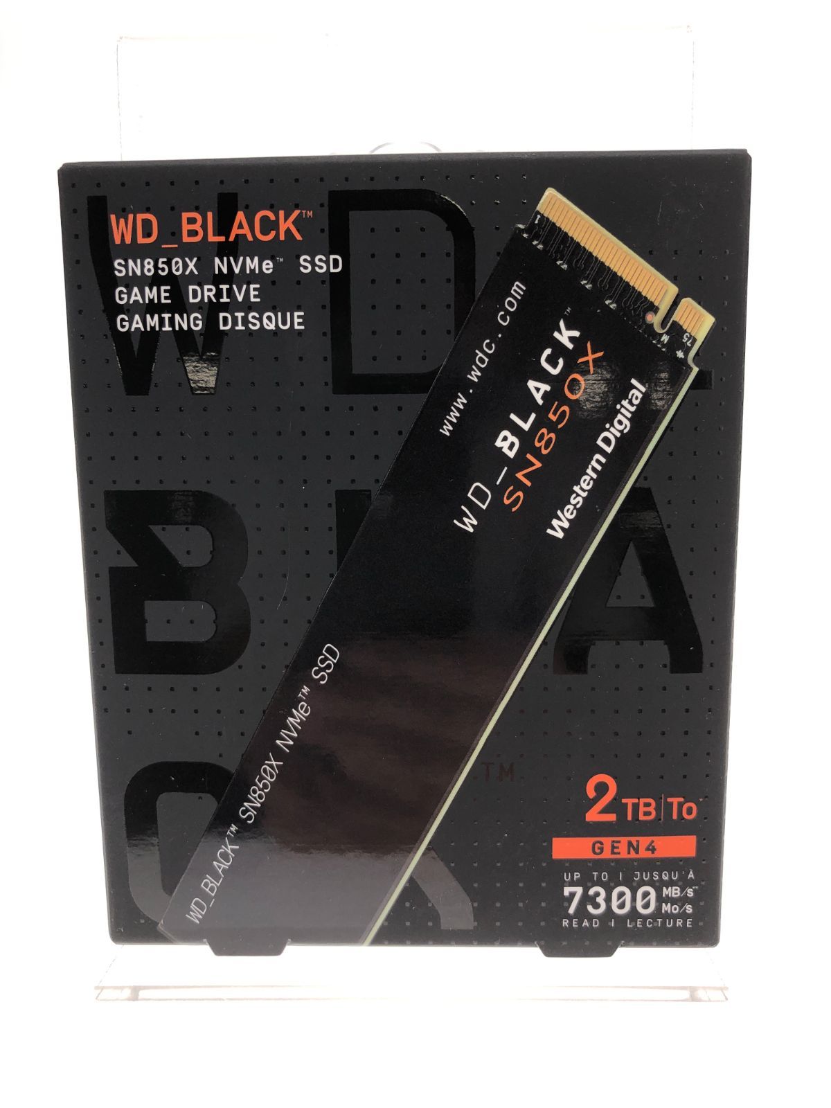 Western Digital ウエスタンデジタル M.2 SSD 内蔵 2TB NVMe PCIe Gen4 x4ゲーミング PC WDS200T2X0E-EC SN850X