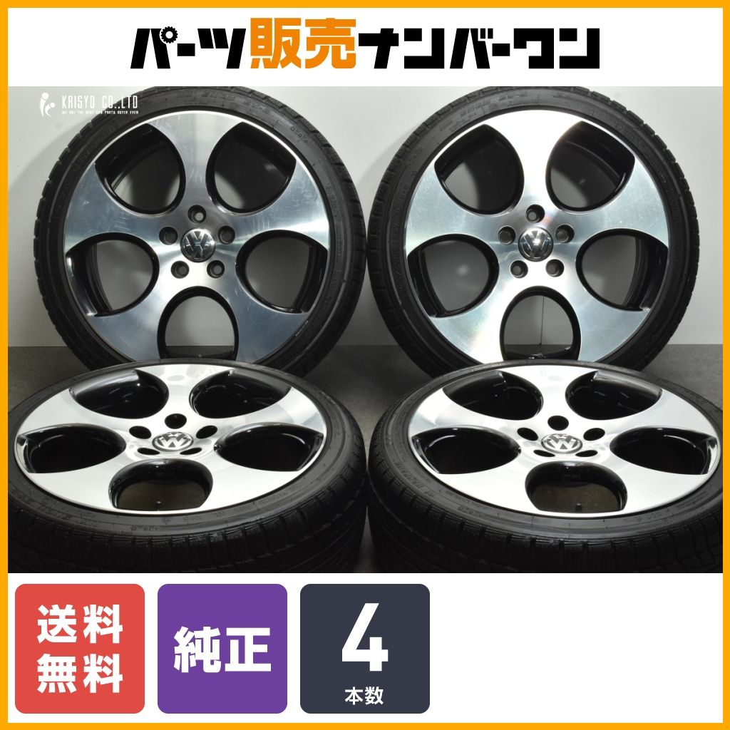 VW フォルクスワーゲン 純正ホイール 18インチ 8j 5穴 PCD112 正規品】フォルクスワーゲン ゴルフ6 GTI 純正 18in 7.5J +51